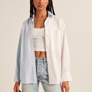 Abercrombie Oversized Button Up Shirt